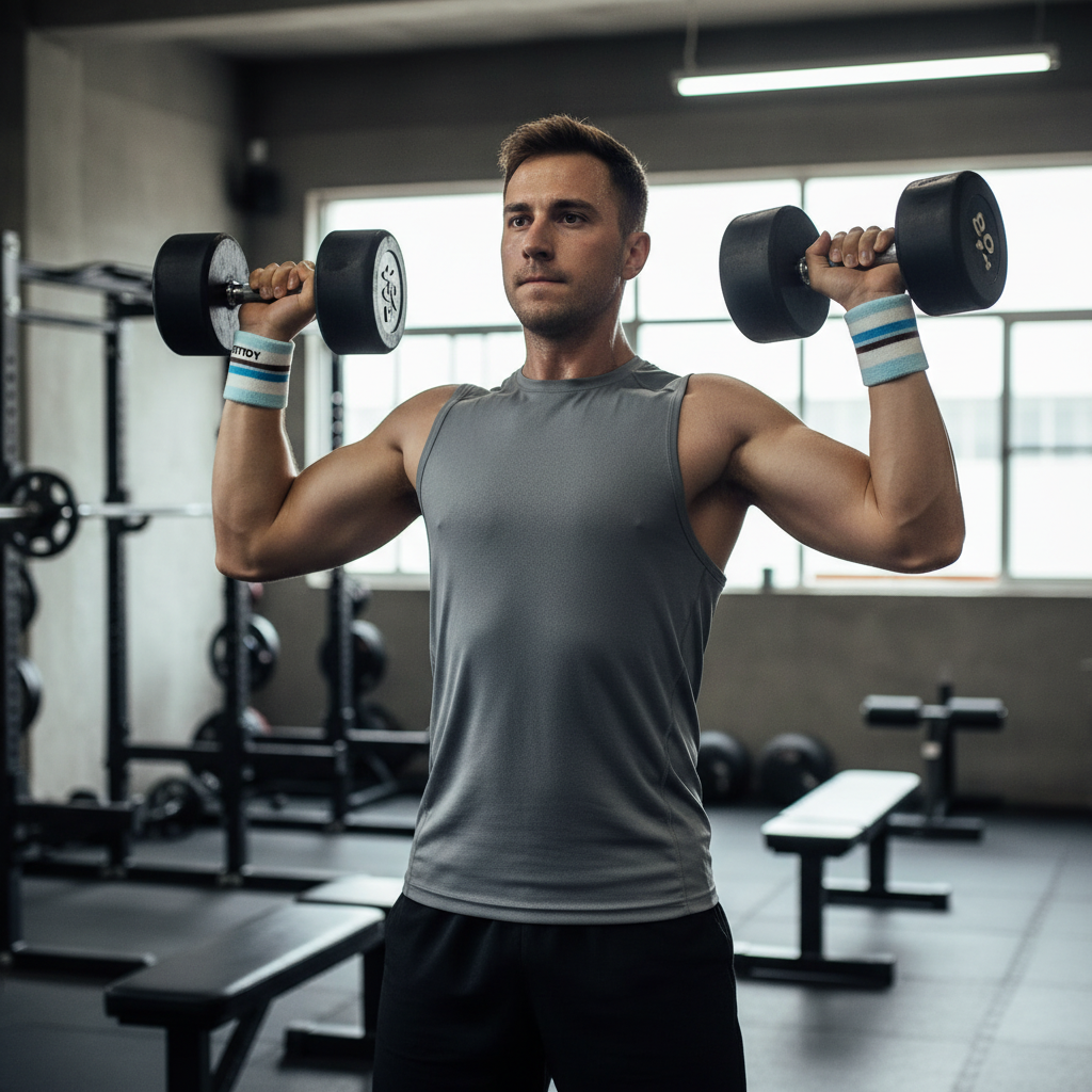 Wraps avec sportif visible